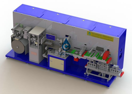 200W Lithium Ion Battery Production Line Laser Pole Cutting Machine