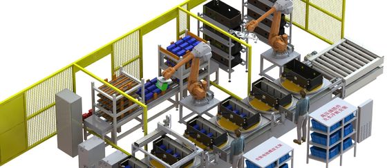 High Speed Lithium Battery Production Line High Productivity For Battery Manufacturers