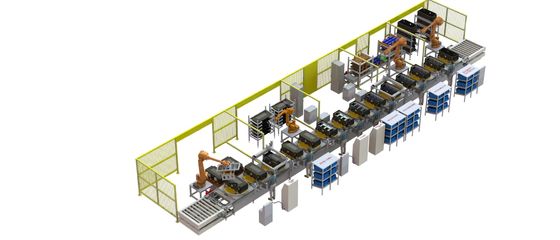 High Safety Level Battery Manufacturing Line For High Product Quality And Ease Of Use