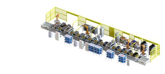 High Safety Level Battery Manufacturing Line For High Product Quality And Ease Of Use