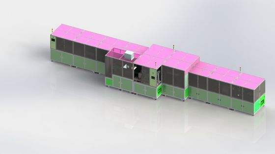 High Safety Lithium Battery Production Line Professional With High Production Capacity