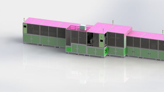 High Safety Lithium Battery Production Line Professional With High Production Capacity
