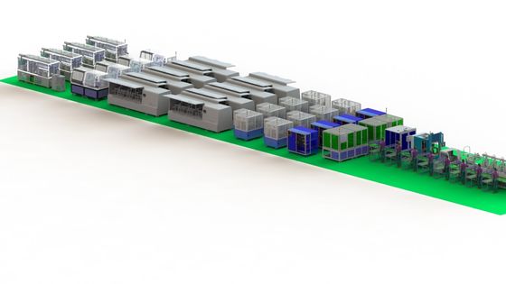 High Automation Batteries Production Line With High Productivity And Durability