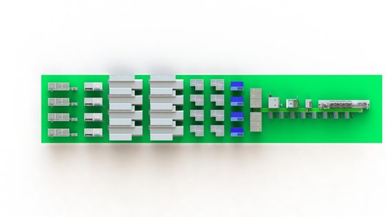 High Automation Batteries Production Line With High Productivity And Durability