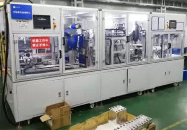 Lithium Rechargeable Battery Assembly Line High Capacity For Forming Pole Ear