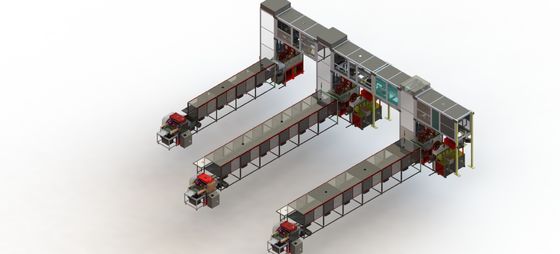 Nickel Iron Battery Plate Assembly Line Nickel Cadmium Battery Plate Production Line