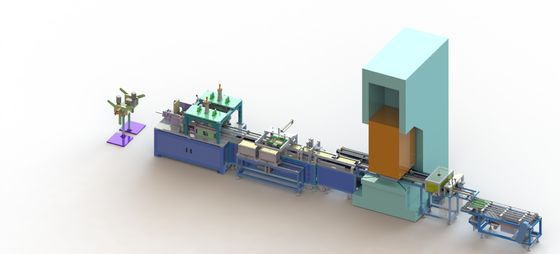 Zinc Nickel Battery Plate Assembly Line 25kva AC220V