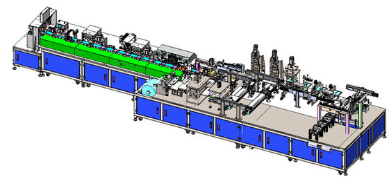 Simple Lithium Ion Battery Production Line Flexible Packaged Cell Assembly Line
