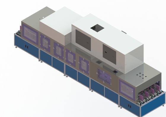 Automatic Lithium Ion Battery Production Line For Square Series Battery Cleaning