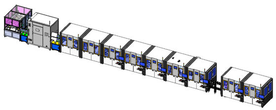 Square Aluminum Case Battery Assembly Line Lithium Battery Production Line
