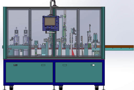 18650 Cylindrical Battery Production Machine Three Way 380V 50HZ 3KW