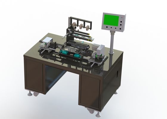 AC220V Lithium Ion Battery Pack Assembly Line 6ppm Adhesive Tape Machine