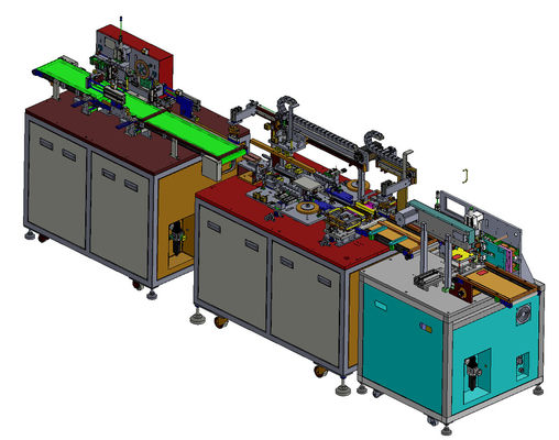 Soft Coated Polymer Gummed Paper Pasting Equipment For Li Ion Battery