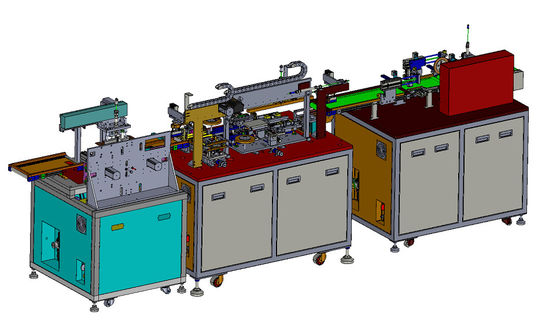 Soft Coated Polymer Gummed Paper Pasting Equipment For Li Ion Battery