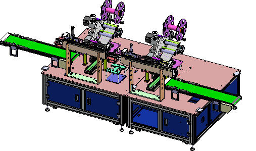 Polymer Battery Insulating Film Pasting Machine For Semi Finished Film