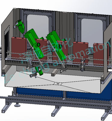 SUS304 Lithium Ion Battery Production Line , Lithium Battery Cleaning Air Shower Dryer