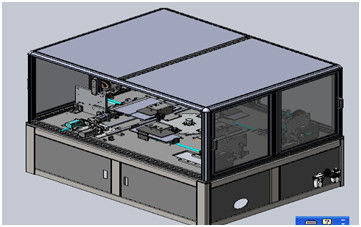 Touch Screen Lithium Ion Battery Production Line Electric Cell Strapping Machine