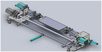 Touch Screen Lithium Ion Battery Production Line Electric Cell Strapping Machine