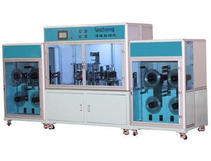 High Capacity Lithium Ion Battery Assembly Line Pole Ear Forming Machine