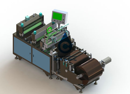 High Performance Pole Piece Adhesive Tape Cutting Machine For Car Battery