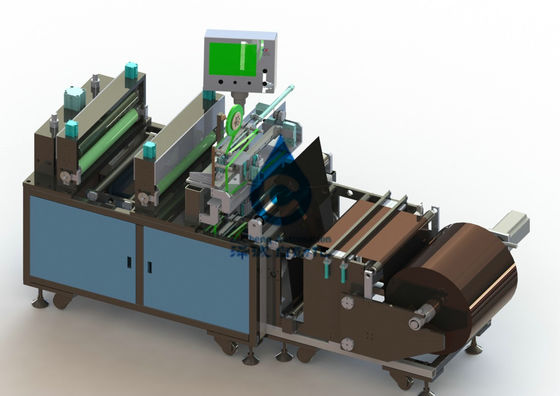 High Performance Pole Piece Adhesive Tape Cutting Machine For Car Battery