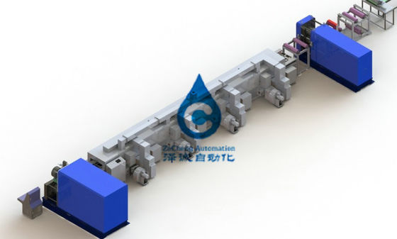 80KW Plate Roll Compound Production Line For Lithium Manganese Silver Zinc Battery