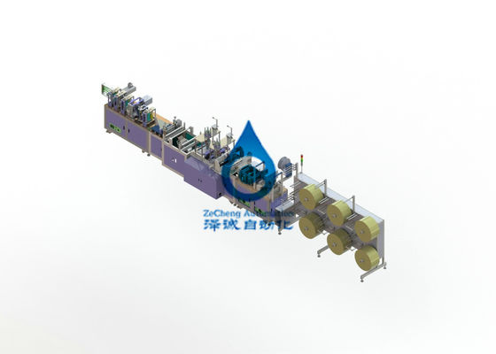 PLC Programming Control Battery Pack Assembly Line Plane Mask Manufacturing Machine