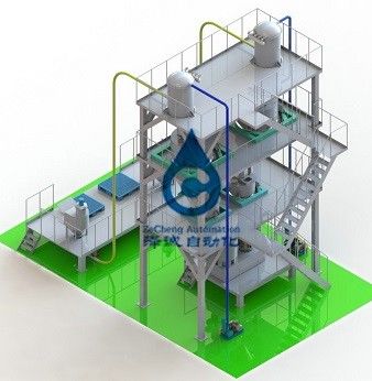 Weighing Batching Battery Pack Assembly Line Anode Cathode Materials Battery Blender Mixer