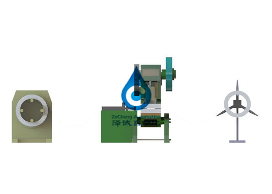 Cadmium Nickel Battery Pack Assembly Line Zinc Nickel Battery Plate Sheet Punching Machine