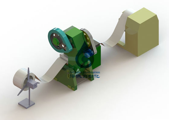 Cadmium Nickel Battery Pack Assembly Line Zinc Nickel Battery Plate Sheet Punching Machine
