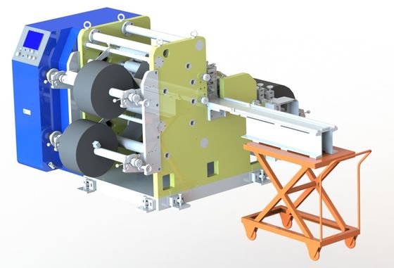 PLC Li Ion Battery Pack Assembly Line Lithium Battery Plate Automatic Slitting Machine