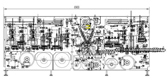 Fully Automatic Film Making Winding Machine Battery Assembly Equipment