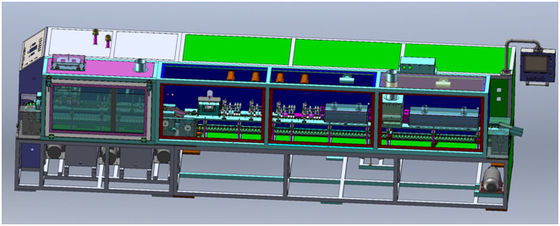 380V 50HZ Battery Manufacturing Machines Cylindrical Battery Cleaning Oiler
