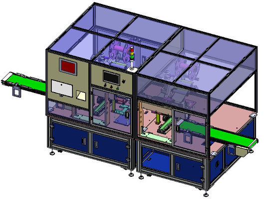 1800KG Helium Mass Spectrometer Fully Automatic Polymer Battery Coating Machine