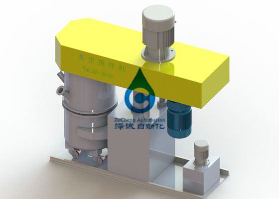 Low Noise Helium Mass Spectrometer Lithium Battery Paste Double Planet Mixer