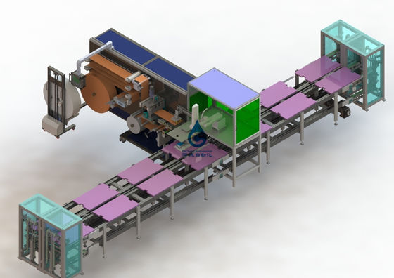 CCD Addressing Battery Pack Assembly Line Automatic Foam Ingress Cotton Equipment