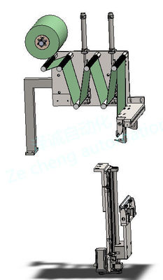 Simple Automatic Blue Film Coating Machine With Panasonic Servo Motor