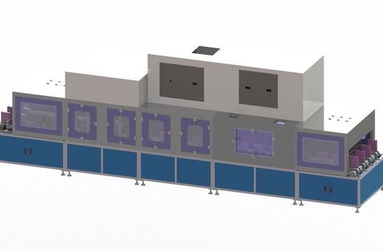 Power Spray Battery Cleaning Machine Corrosion Resistant Lithium Battery Production Line
