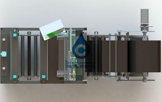 Car Battery Pole Piece Adhesive Tape Cutting Machine Convenient Maintenance