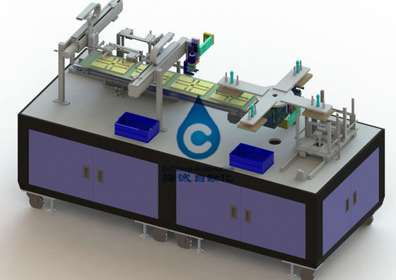 Low Noise Battery Pack Assembly Line Li Ion Battery Manufacturing Equipment