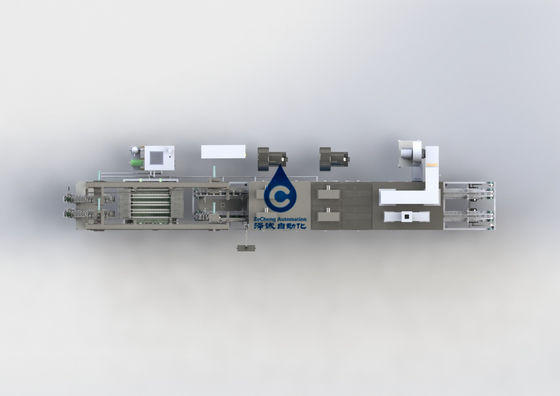 12PPM Lithium Battery Production Line 380V Power Battery Ultrasonic Cleaner SMC