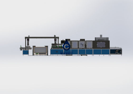 12PPM Lithium Battery Production Line 380V Power Battery Ultrasonic Cleaner SMC