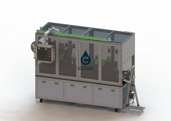 Auto Sleeve Lithium Battery Production Line Outer Film Sticker Device AC220V