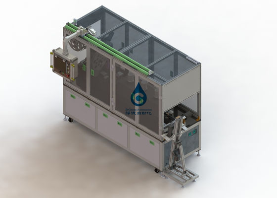Auto Sleeve Lithium Battery Production Line Outer Film Sticker Device AC220V