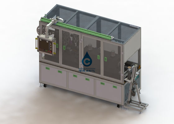 Auto Sleeve Lithium Battery Production Line Outer Film Sticker Device AC220V