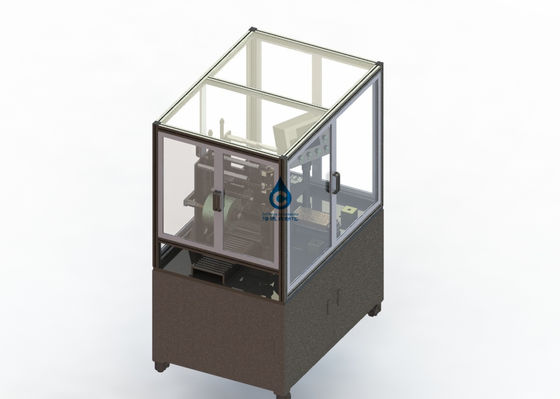 Automatic Blue Film Coating Machine For Lithium Ion Battery