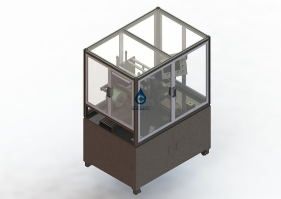 Automatic Blue Film Coating Lithium Ion Battery Assembly Line AC220V Paste Outer Envelope