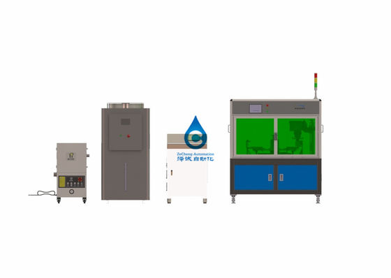 Omron PLC Laser Welding Device For Zinc Nickel Battery Cell Pole Column