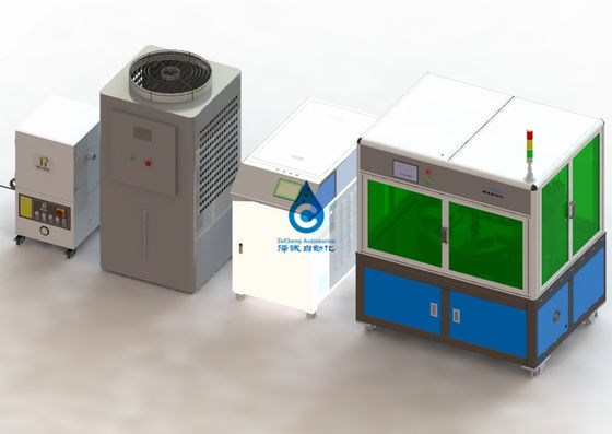Omron PLC Laser Welding Device For Zinc Nickel Battery Cell Pole Column