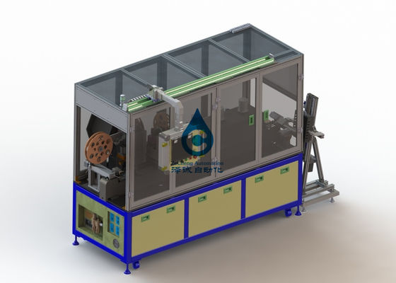 PET PVC Sleeve 18650 Lithium Battery Production Line Variable Frequency Adjustable
